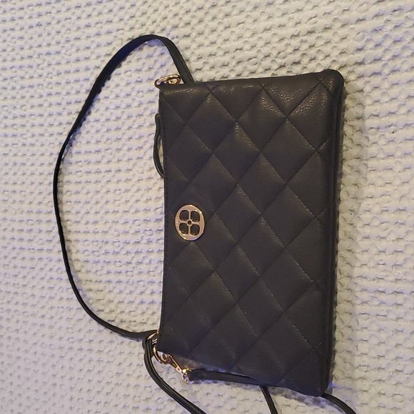 IMAN Crossbody. Black with Gold accents (#8) - Picture 1 of 7